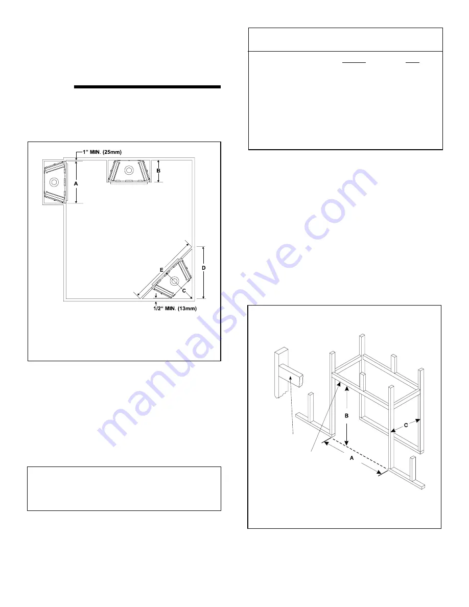 Heat-N-Glo 6000TVB Installer'S Manual Download Page 7