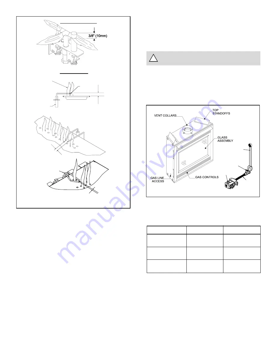 Heat-N-Glo 6000TVB Installer'S Manual Download Page 11