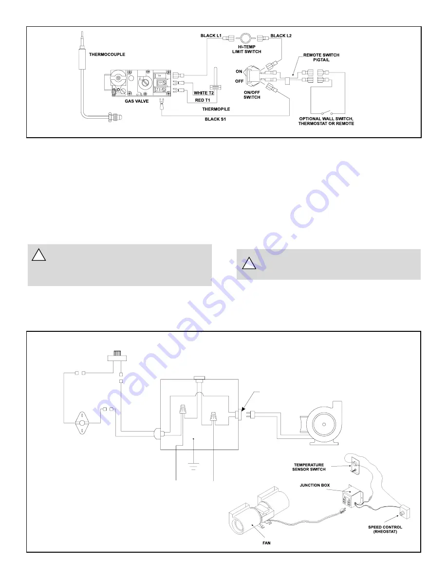 Heat-N-Glo 6000TVB Installer'S Manual Download Page 12