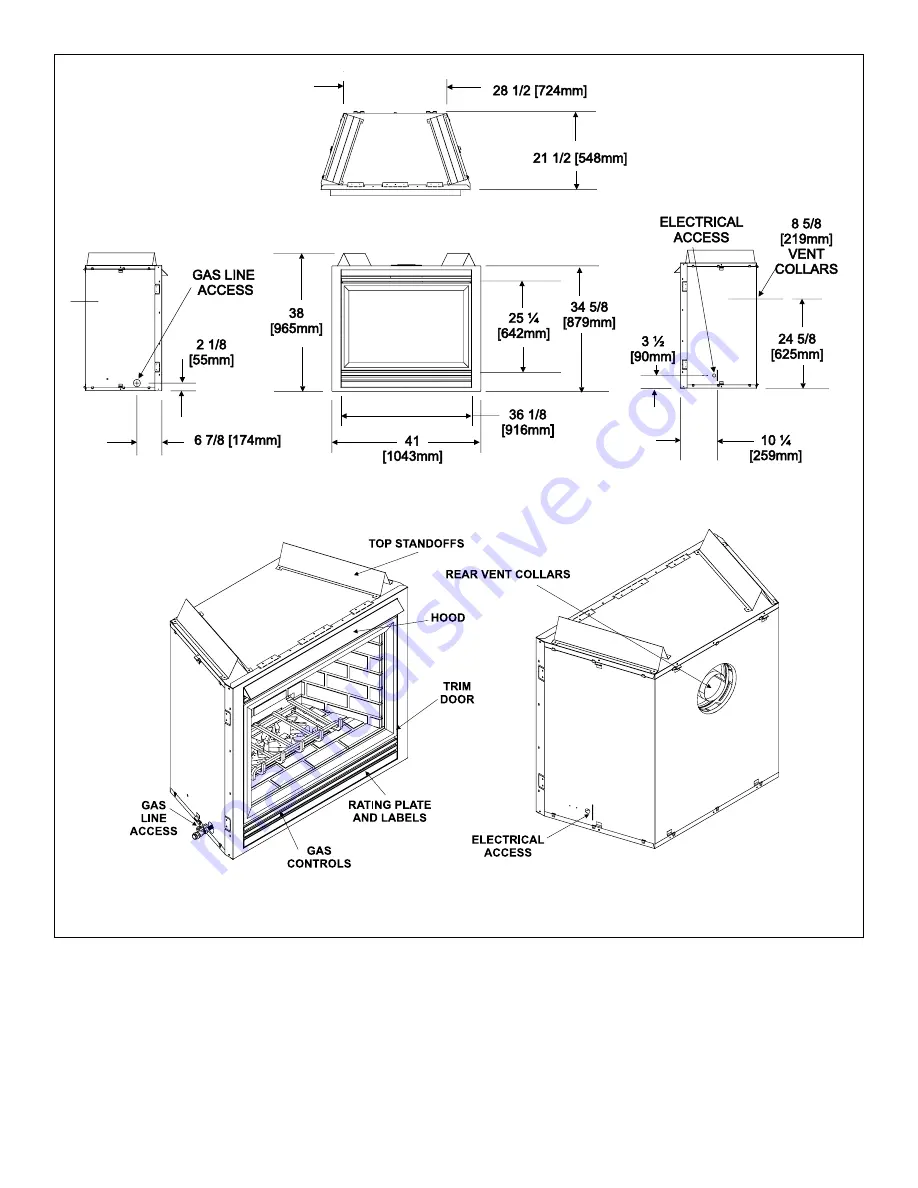 Heat-N-Glo 6000XLSB Installer'S Manual Download Page 6