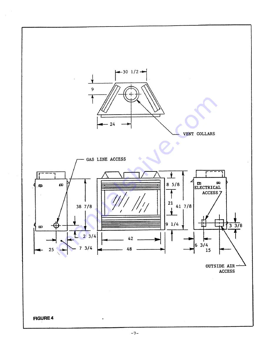 Heat-N-Glo 8000TV Installation And Operation Instructions Manual Download Page 8