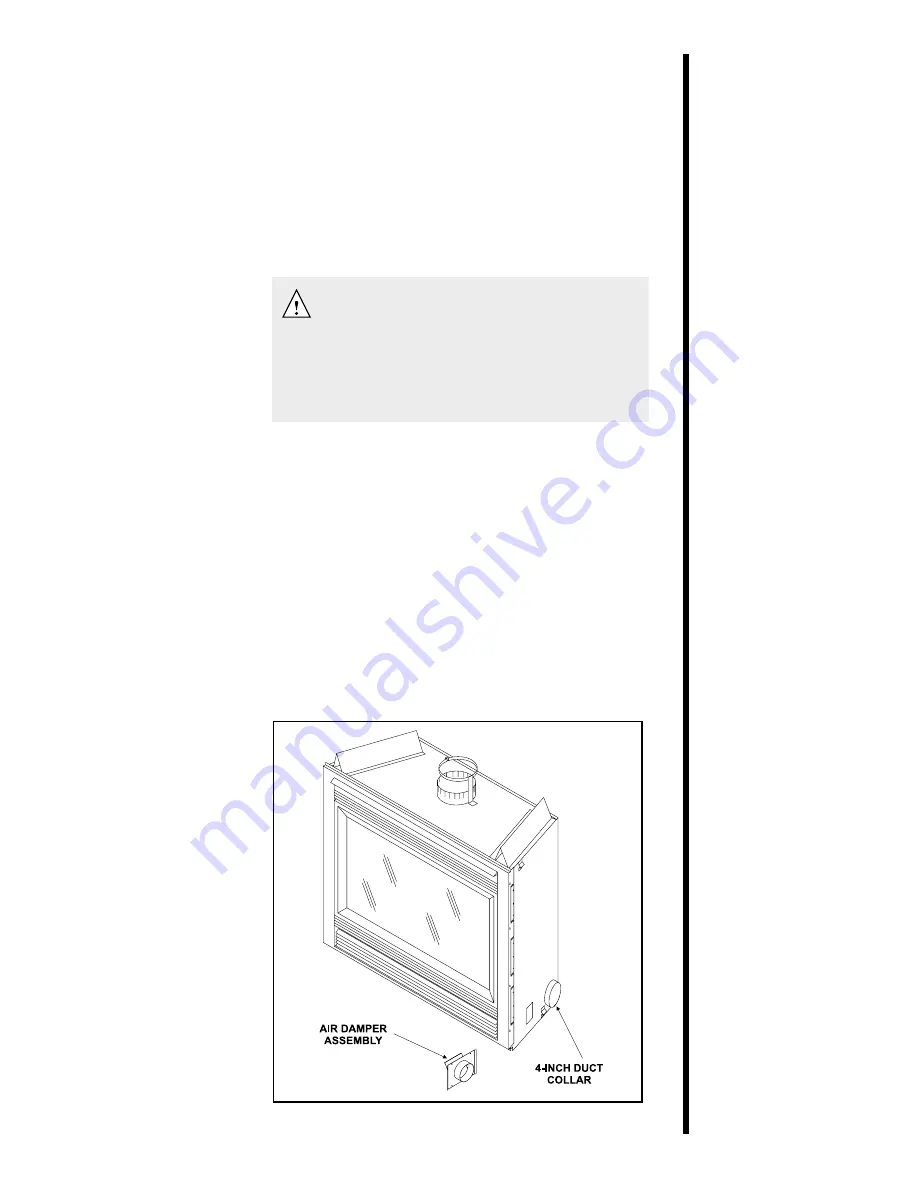 Heat-N-Glo 8000TVC Installer'S Manual Download Page 9