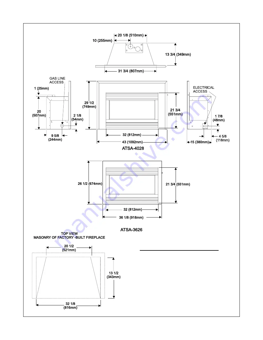 Heat-N-Glo ATS-AUST Installation And Operation Instruction Manual Download Page 5