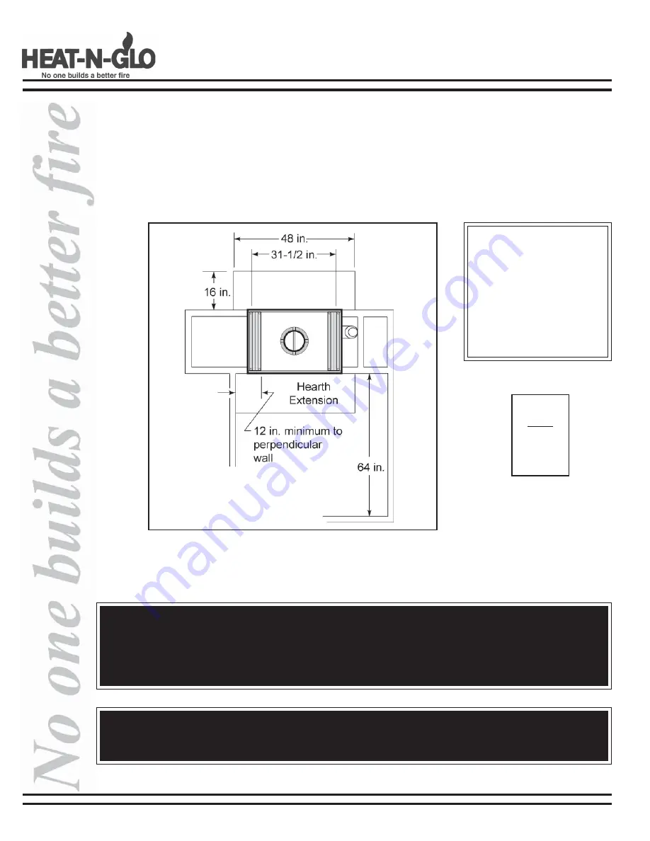 Heat-N-Glo HST-38ND Installation & Operating Instructions Manual Download Page 10