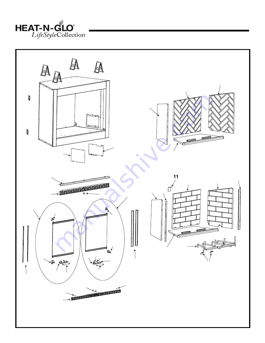 Heat-N-Glo LifeStyle Collection Dakota 42 Owner'S Manual Download Page 28