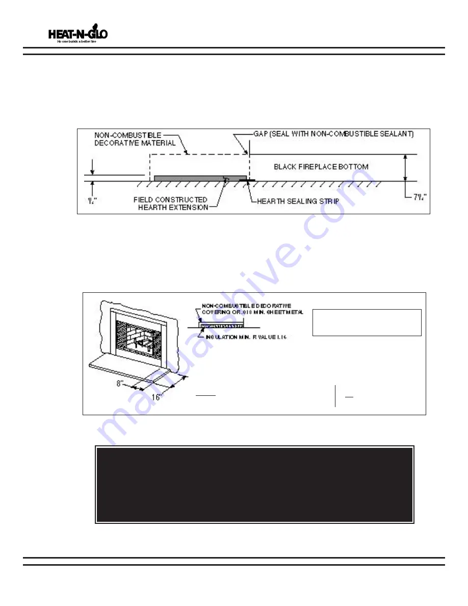 Heat-N-Glo RHW-44 Installation & Operating Instructions Manual Download Page 10