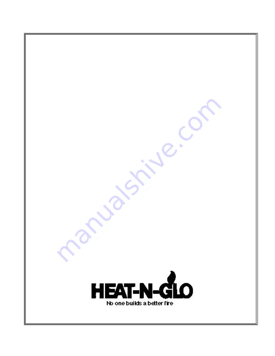 Heat-N-Glo RHW-44 Installation & Operating Instructions Manual Download Page 24