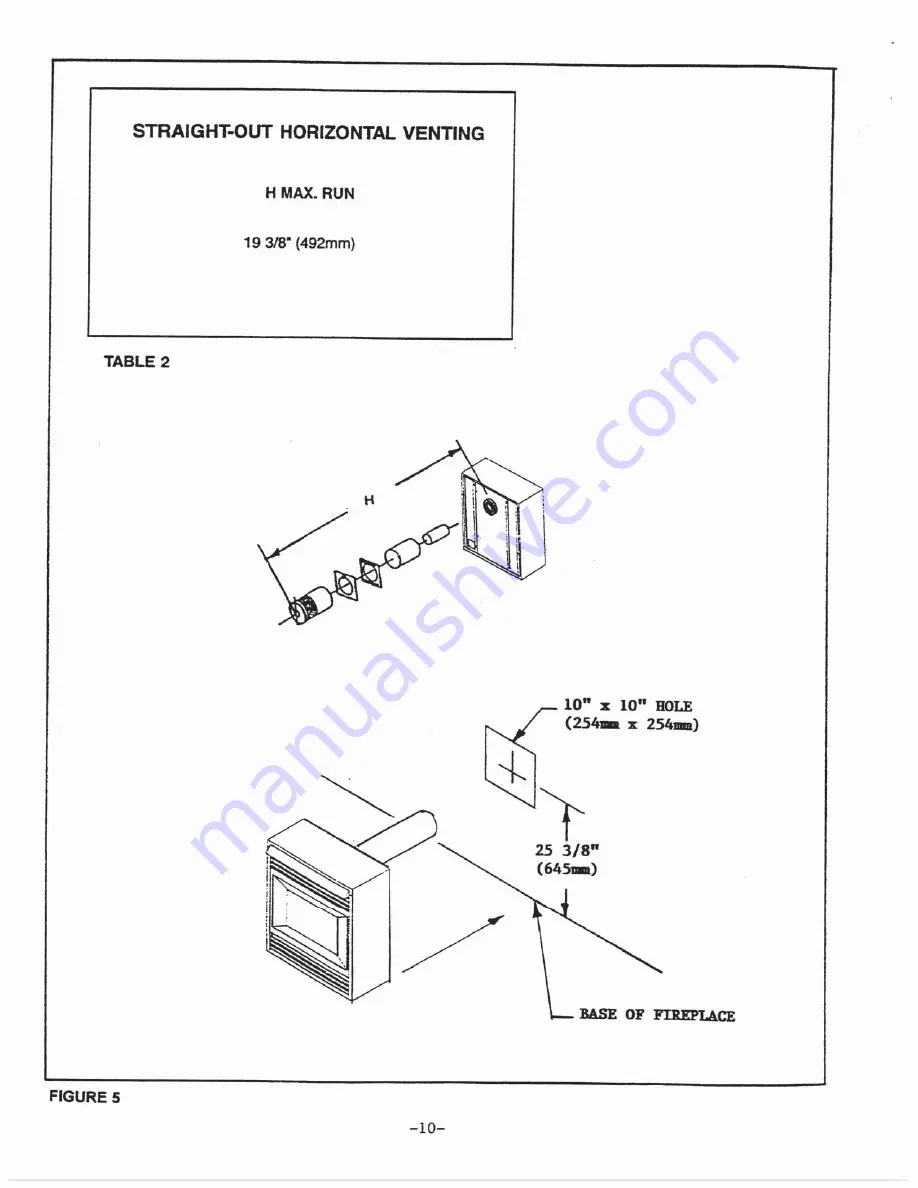 Heat-N-Glo SL-3000 Installation And Operation Manual Download Page 12