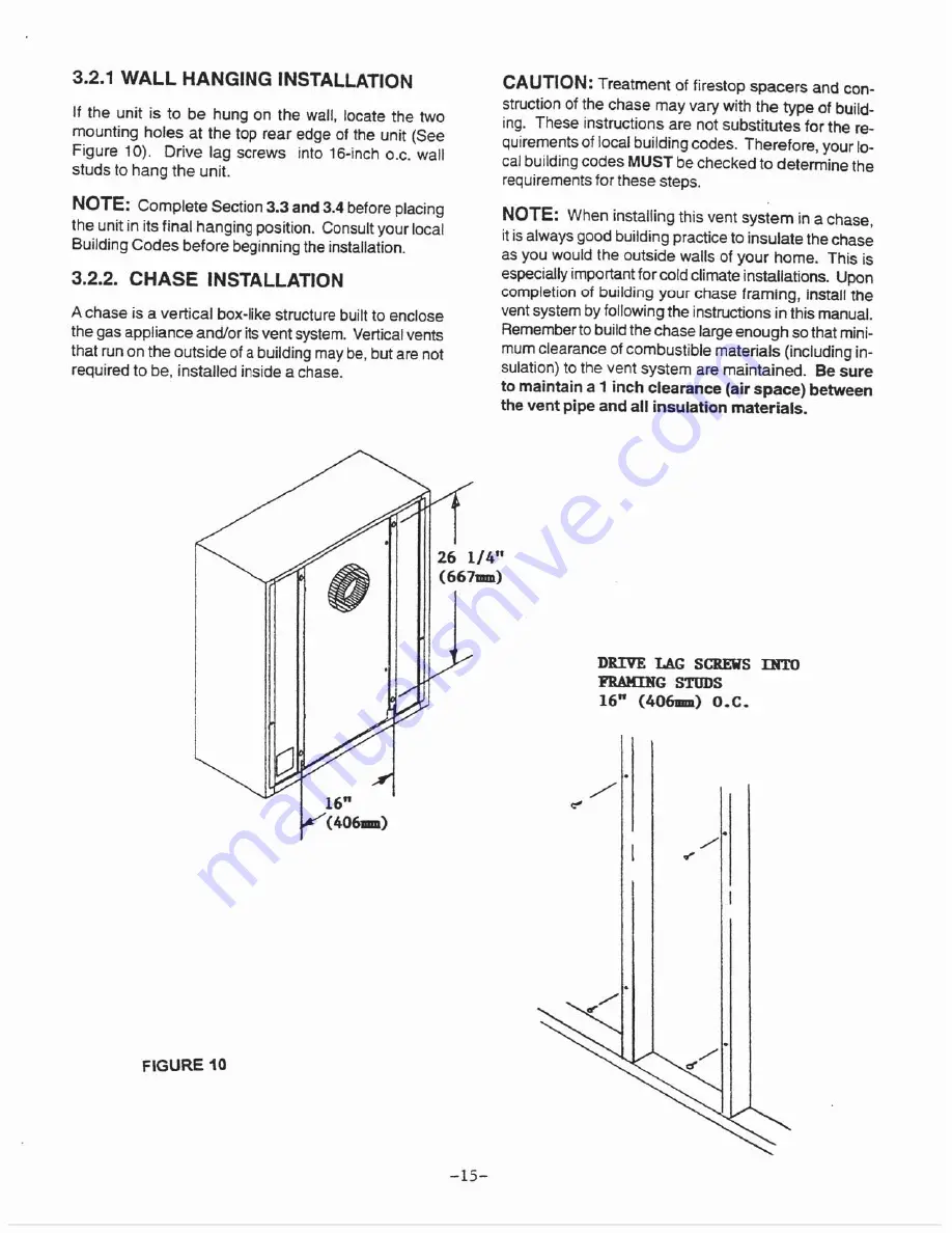 Heat-N-Glo SL-3000 Installation And Operation Manual Download Page 17