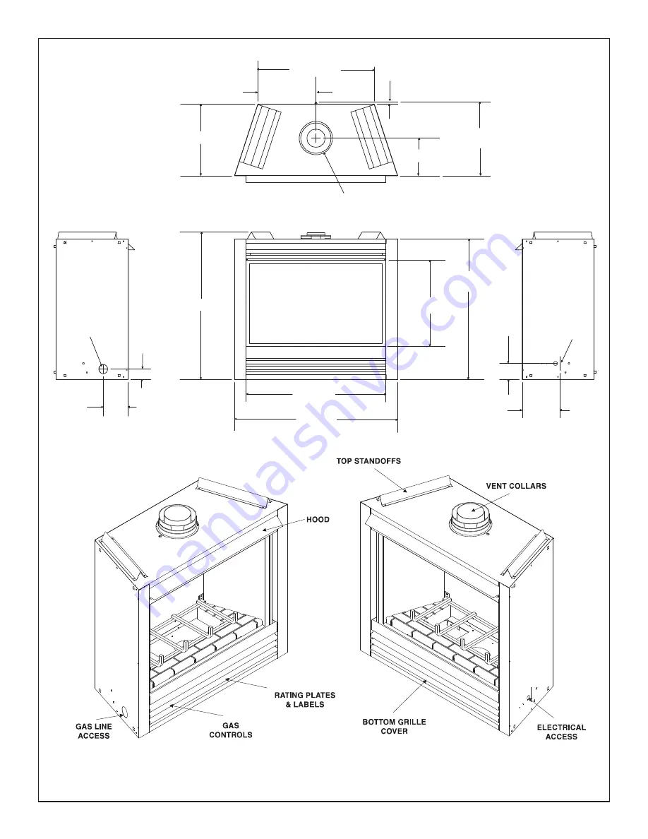 Heat-N-Glo SL-350DVT Installer'S Manual Download Page 6