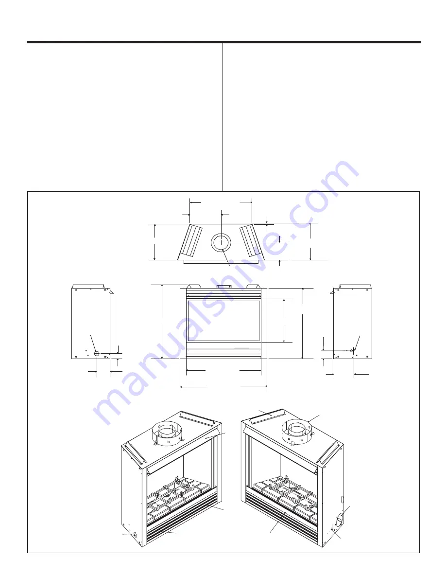 Heat-N-Glo SL-550TV Installer'S Manual Download Page 8