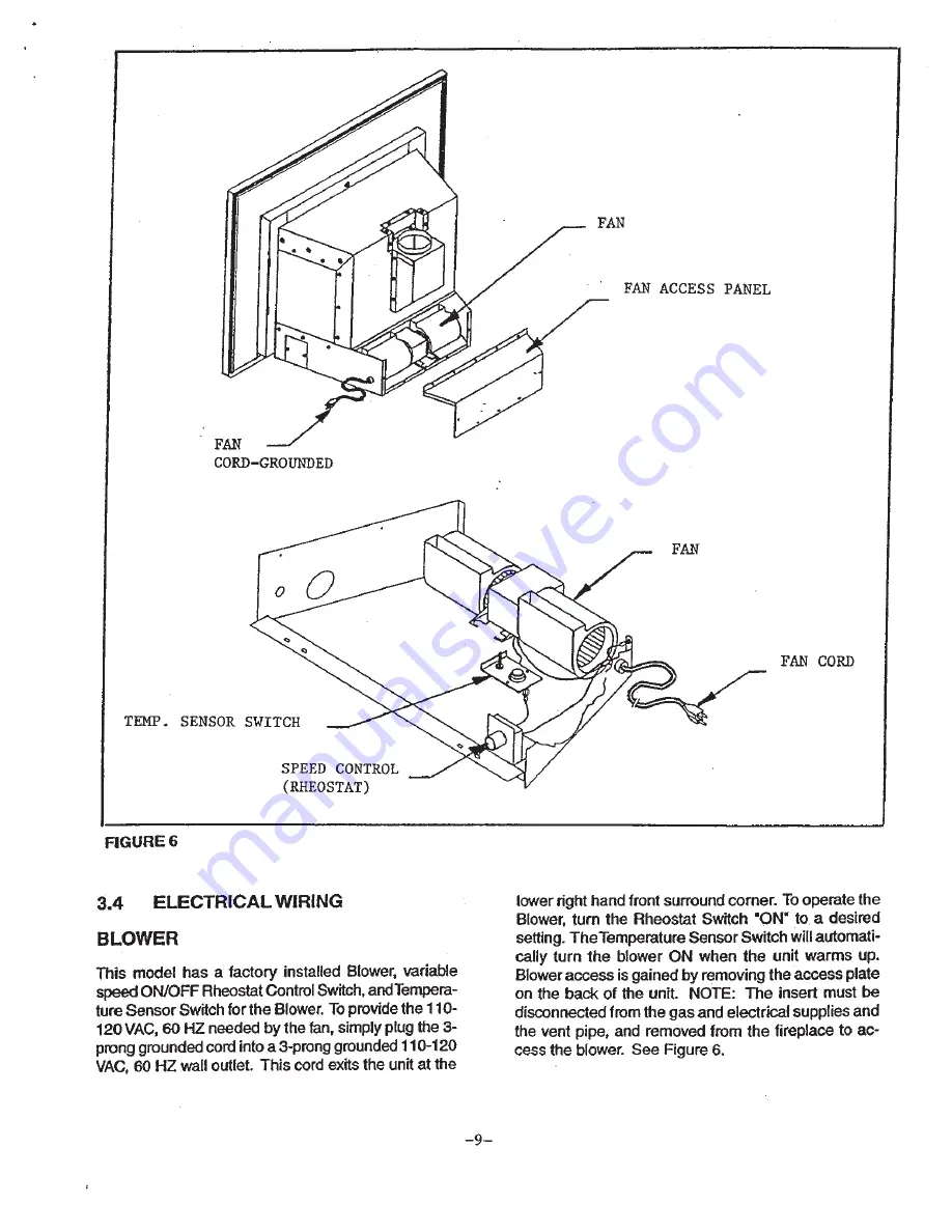 Heat-N-Glo SL-Insert Installation And Operation Instructions Manual Download Page 11