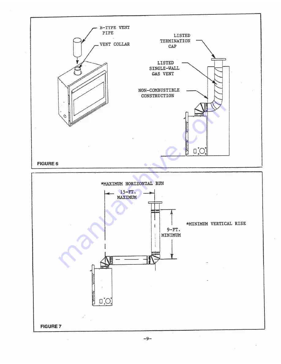 Heat-N-Glo SL-TVBLD Installation And Operation Instruction Manual Download Page 10