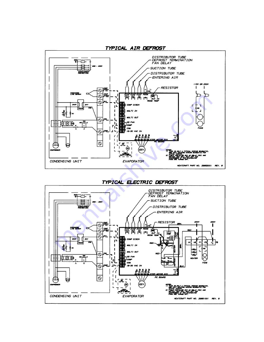 Heatcraft Refrigeration Products 25001501 Installation & Operating Instructions Manual Download Page 29