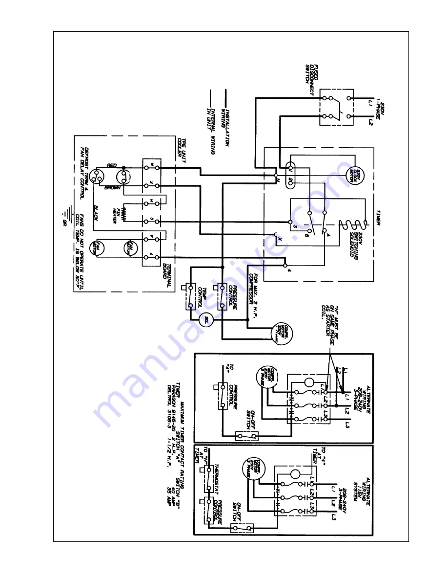 Heatcraft Refrigeration Products 25005601 Installation And Operation Manual Download Page 9