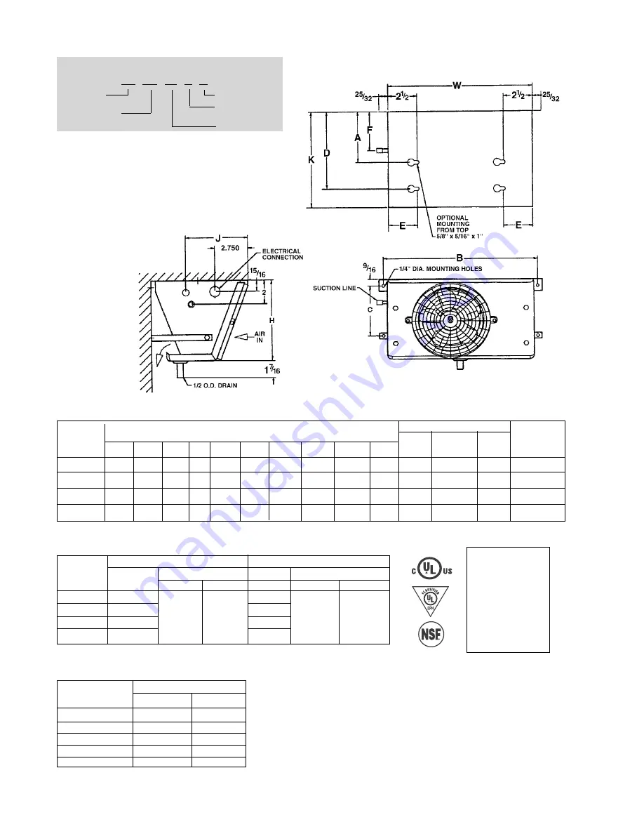 Heatcraft Refrigeration Products 25005601 Installation And Operation Manual Download Page 12