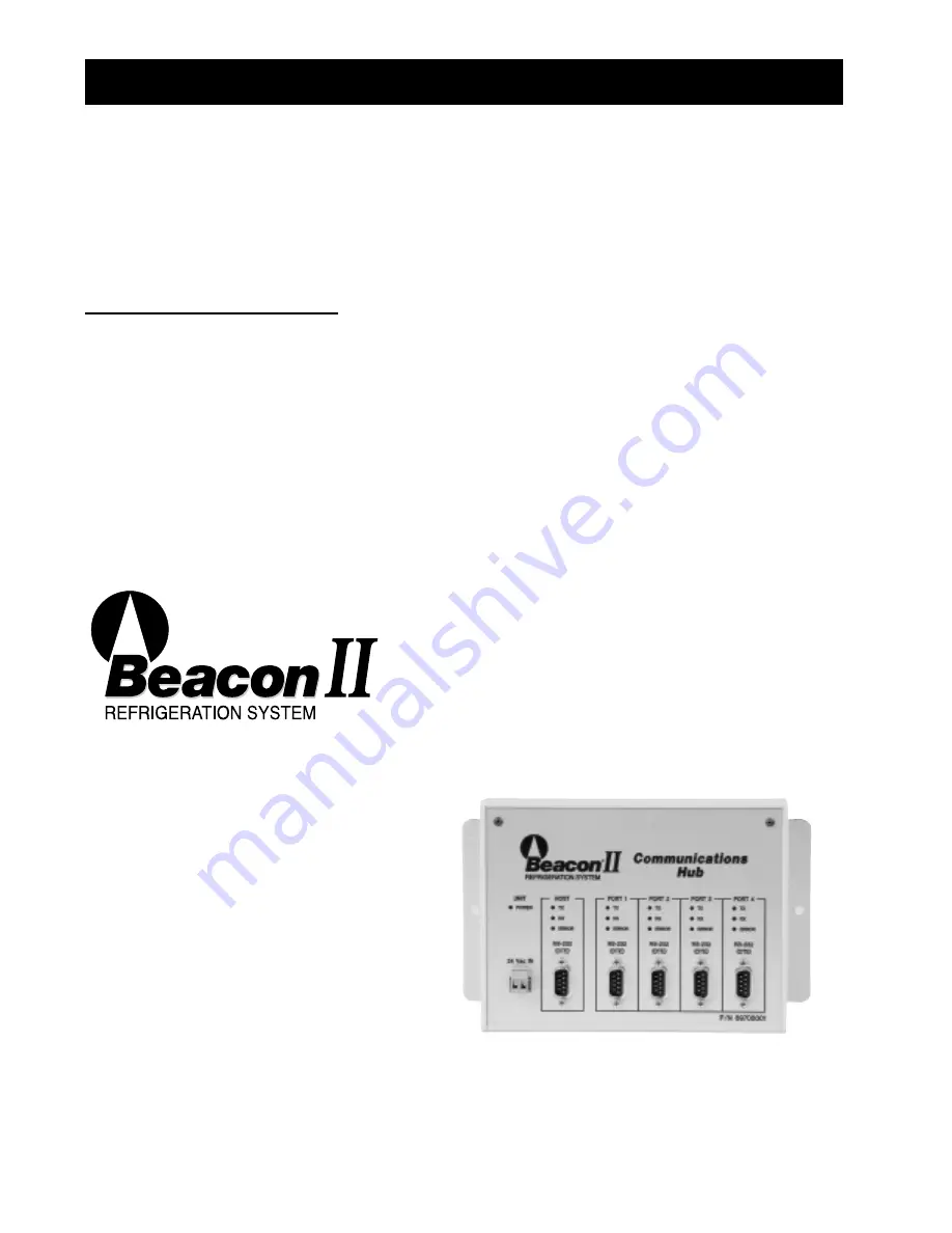 Heatcraft Refrigeration Products BEACON II SMART CONTROLLER H-IM-80C Installation And Operation Manual Download Page 14