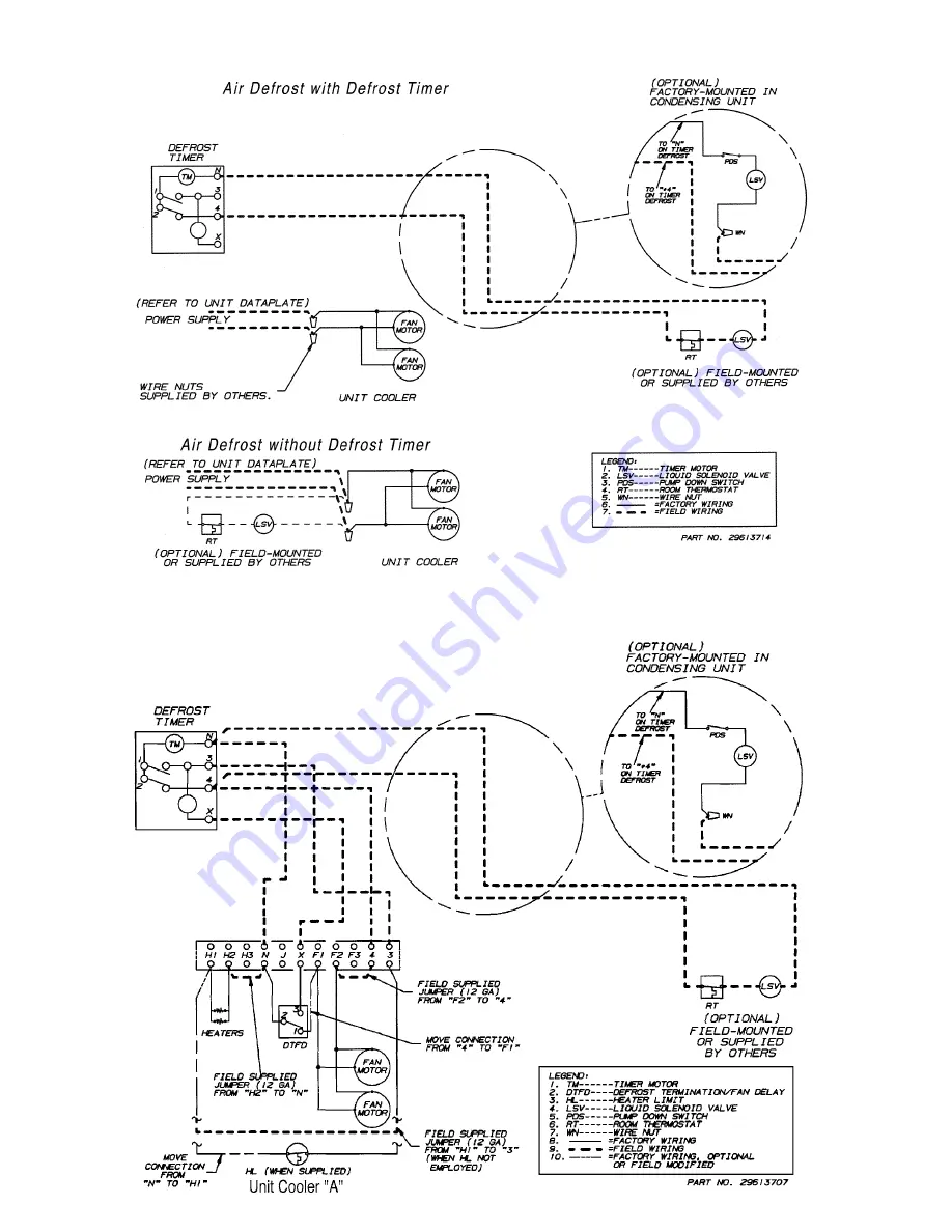 Heatcraft Refrigeration Products Condensing Units H-IM-CU Installating And Operation Manual Download Page 20