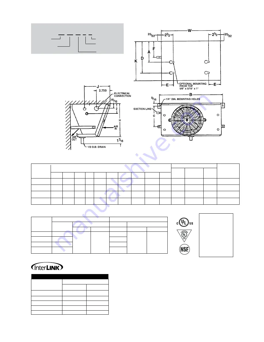 Heatcraft Refrigeration Products H-IM-77D Installation And Operation Manual Download Page 9