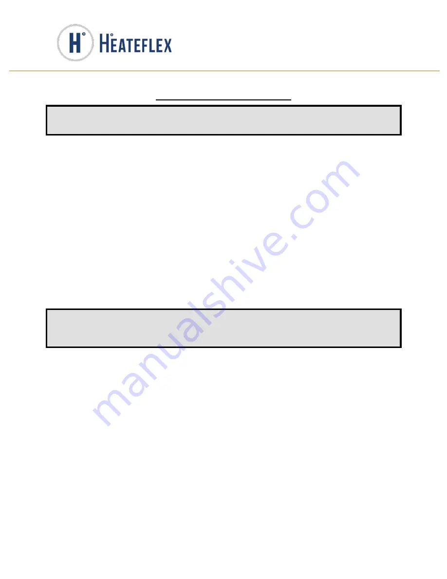 Heateflex SX-36-3V-P510 Скачать руководство пользователя страница 8