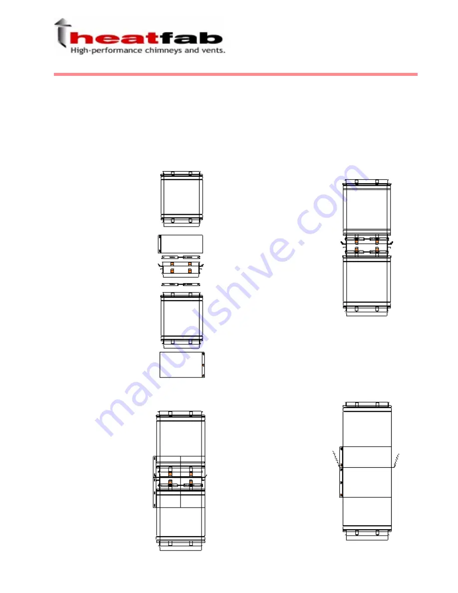 HeatFab Saf-T Vent CI Plus Installation Instructions Download Page 1