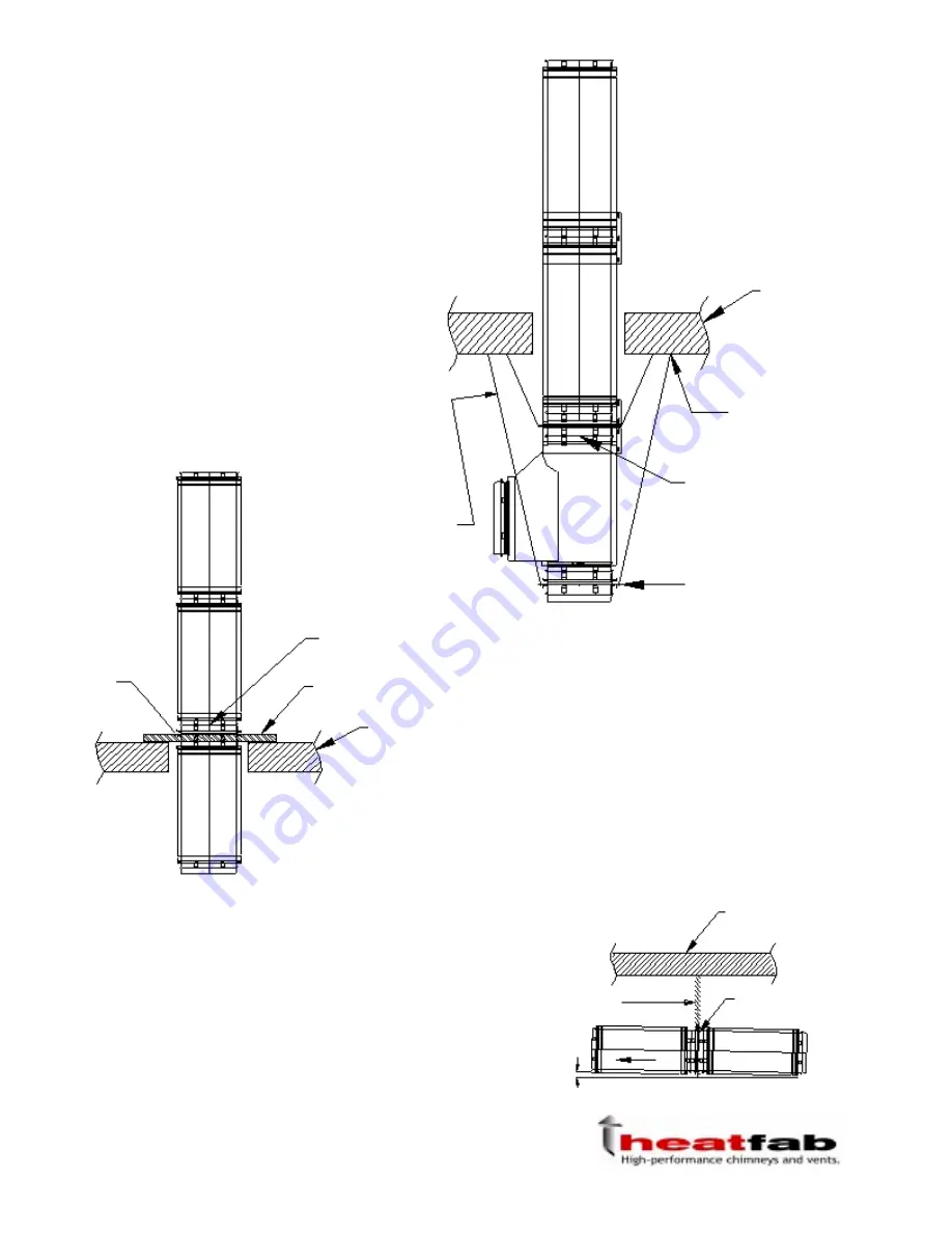 HeatFab Saf-T Vent CI Plus Installation Instructions Download Page 4