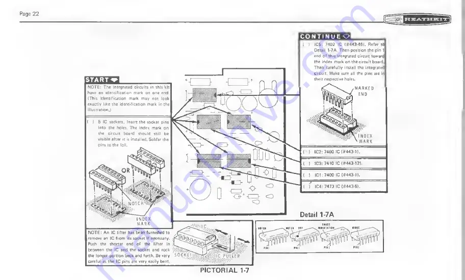 Heath Company Heathkit HD-1410 Manual Download Page 24