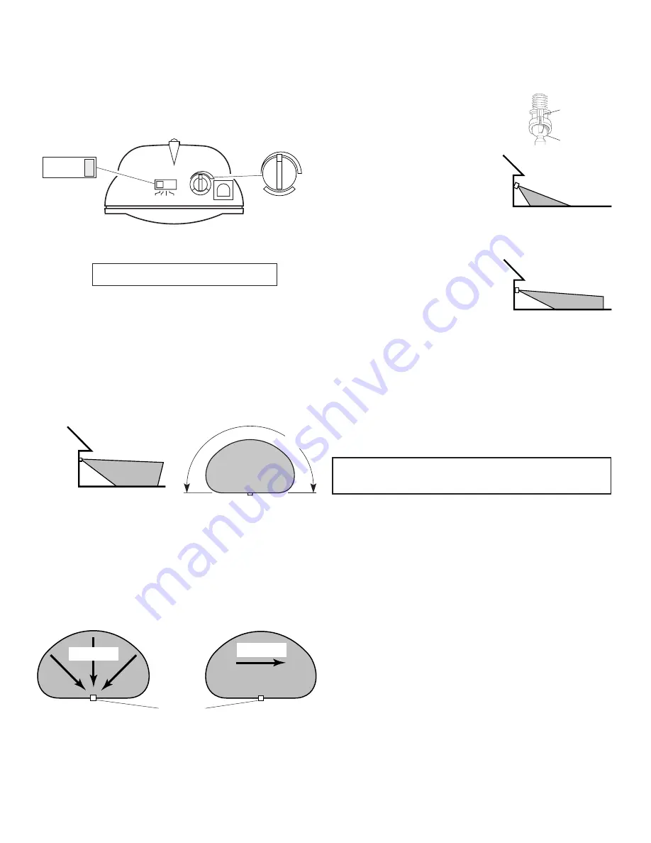 Heath Zenith Replacement Motion Sensor SH-5407 Owner'S Manual Download Page 3