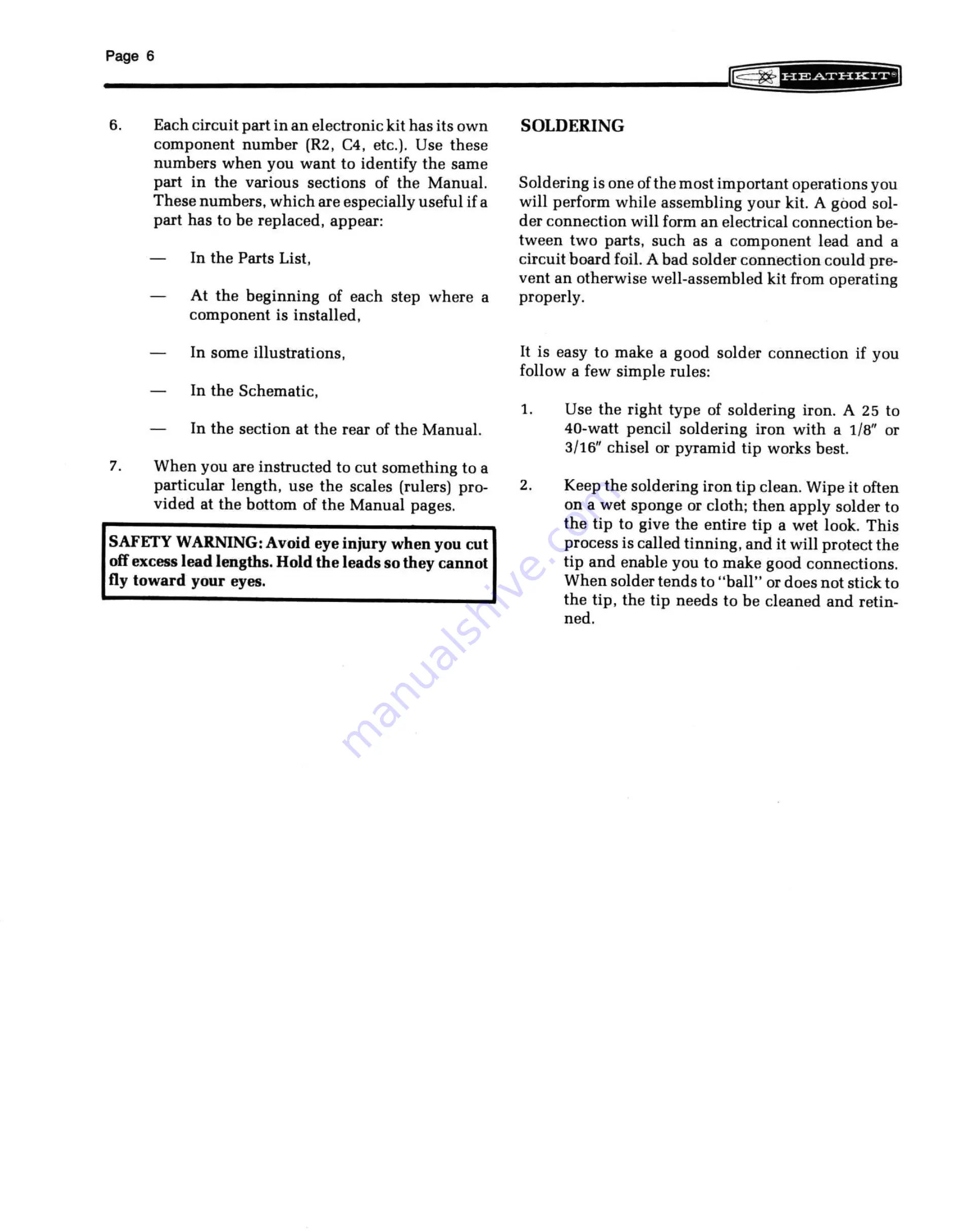 Heath Heathkit SB-644A Manual Download Page 8