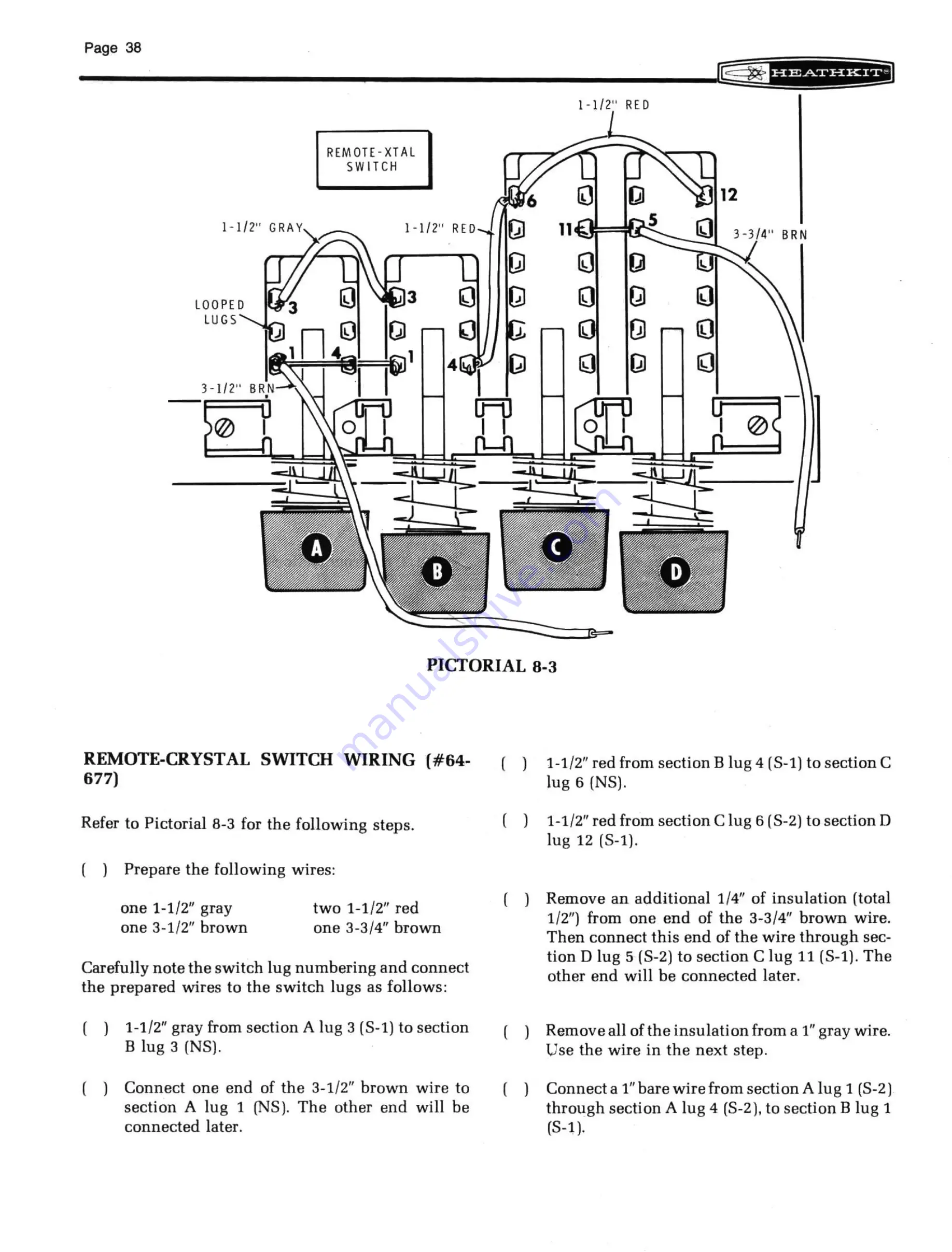 Heath Heathkit SB-644A Скачать руководство пользователя страница 40