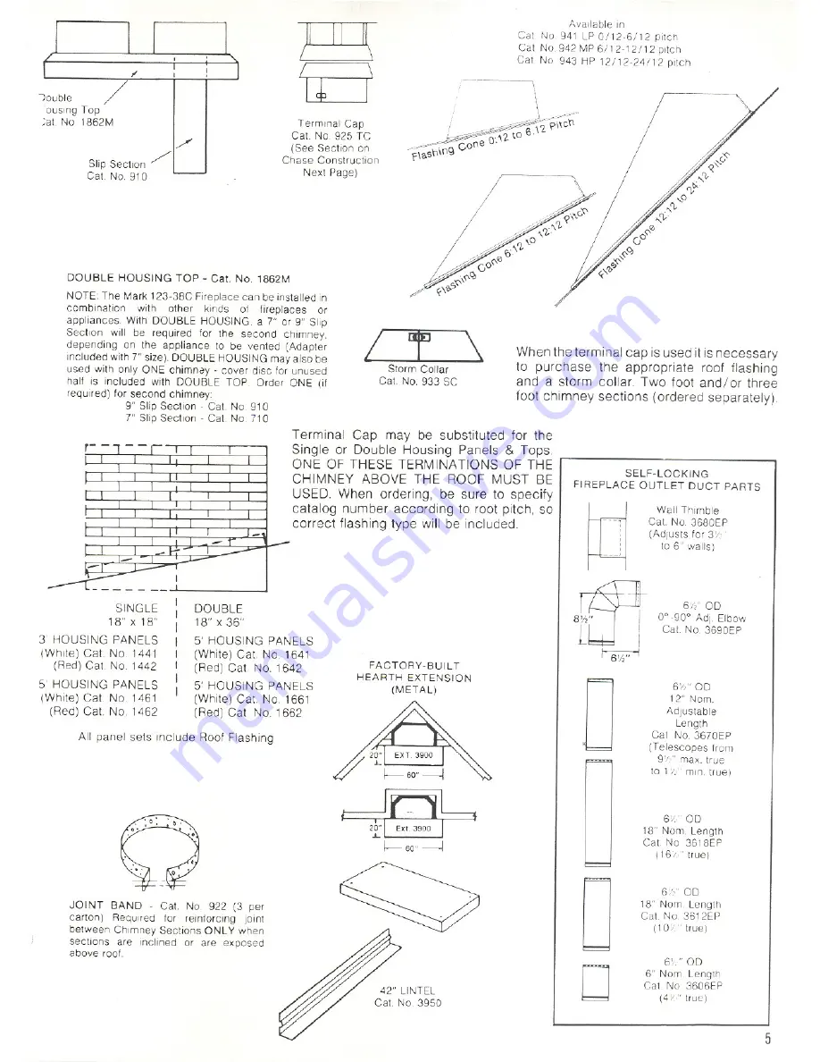 Heatilator 3138 E.P. Скачать руководство пользователя страница 5