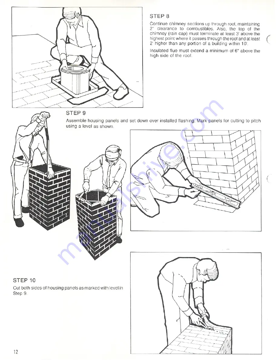 Heatilator 3138 E.P. Скачать руководство пользователя страница 11