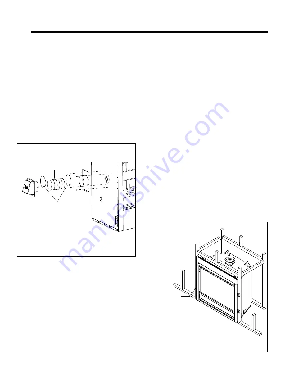 Heatilator B-Vent Gas Appliance CB4236MIR Owner'S Manual Download Page 24