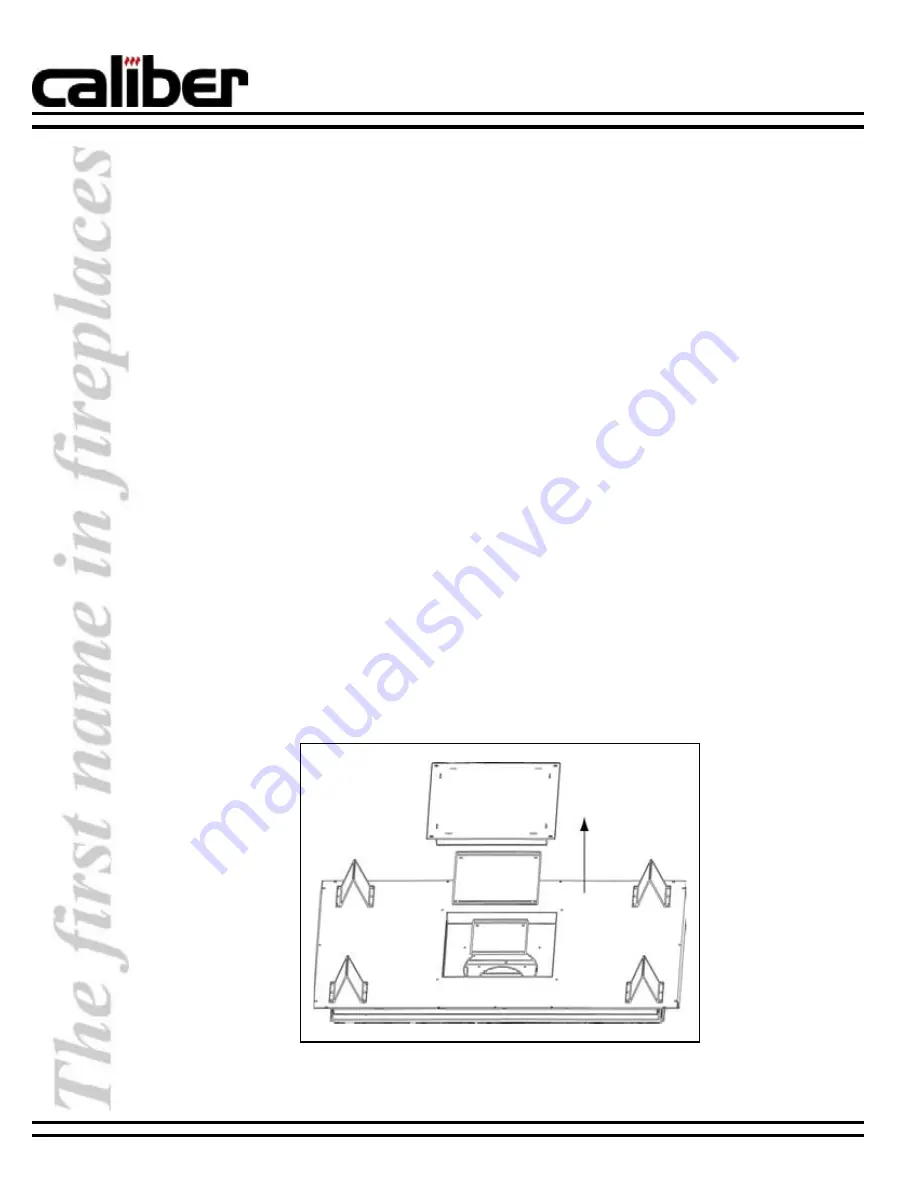 Heatilator CALIBER DESIGNER DIRECT VENT Installation And Operating Instructions Manual Download Page 12