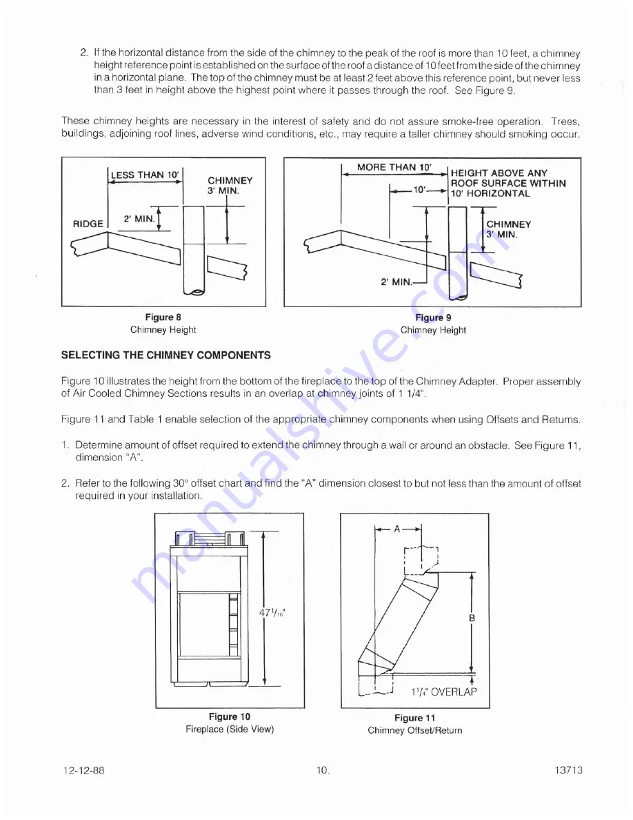 Heatilator CH76A Скачать руководство пользователя страница 10