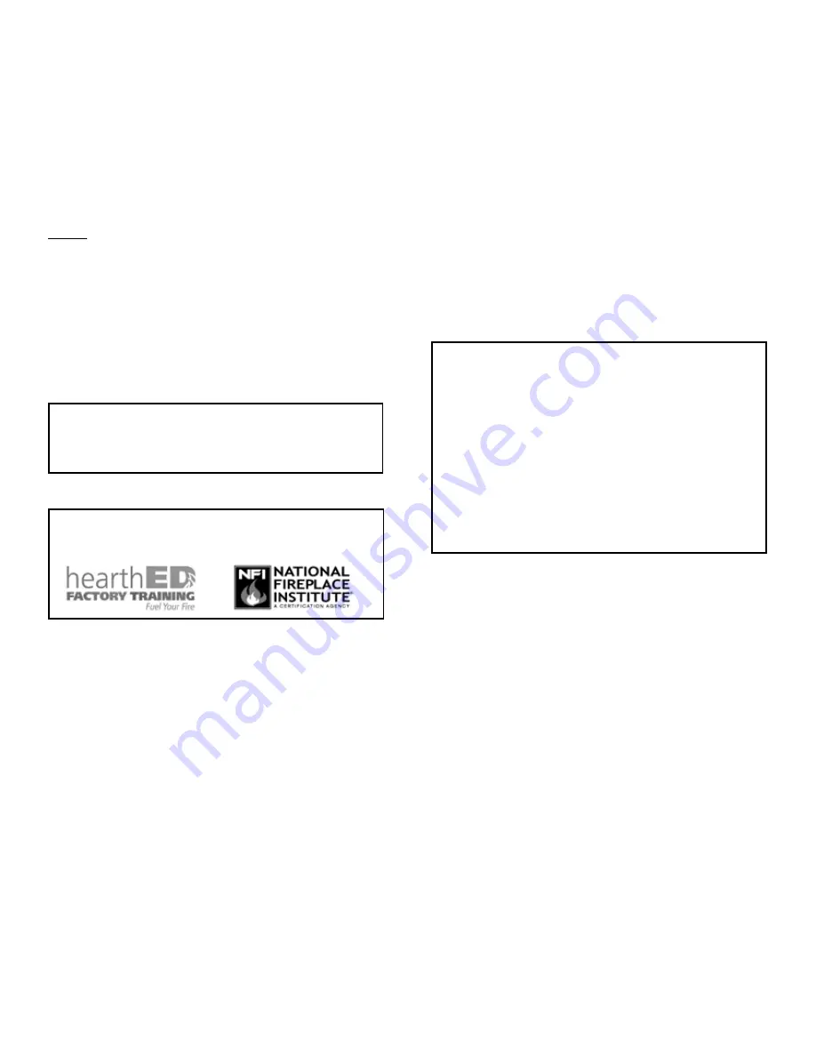 Heatilator CNXT4236IH-D Скачать руководство пользователя страница 20