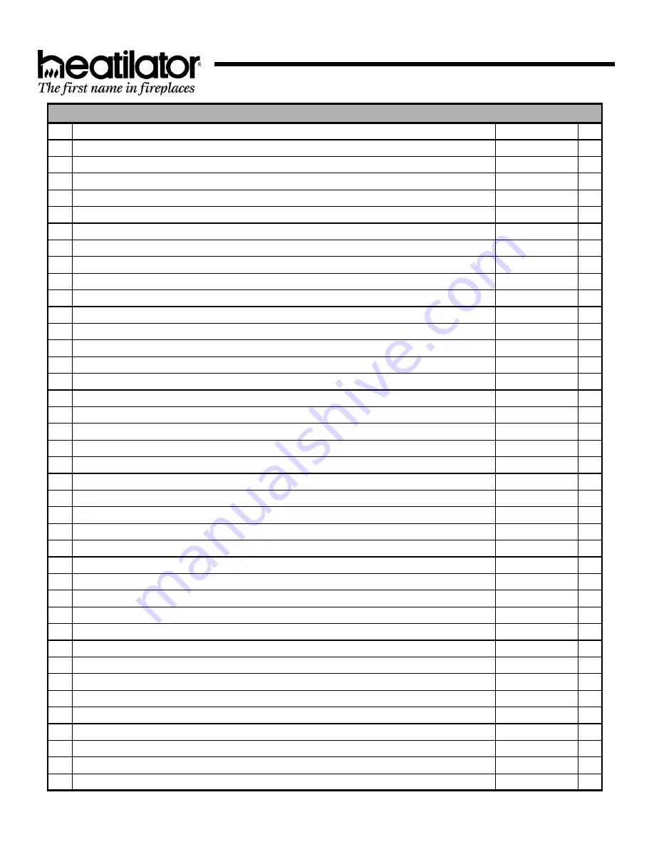 Heatilator CST42A Owner'S Manual Download Page 43