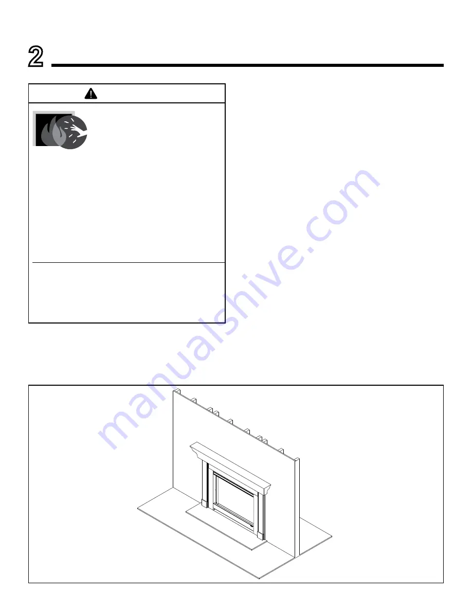 Heatilator Direct Vent Gas Appliance EDV3633 Owner'S Manual Download Page 9