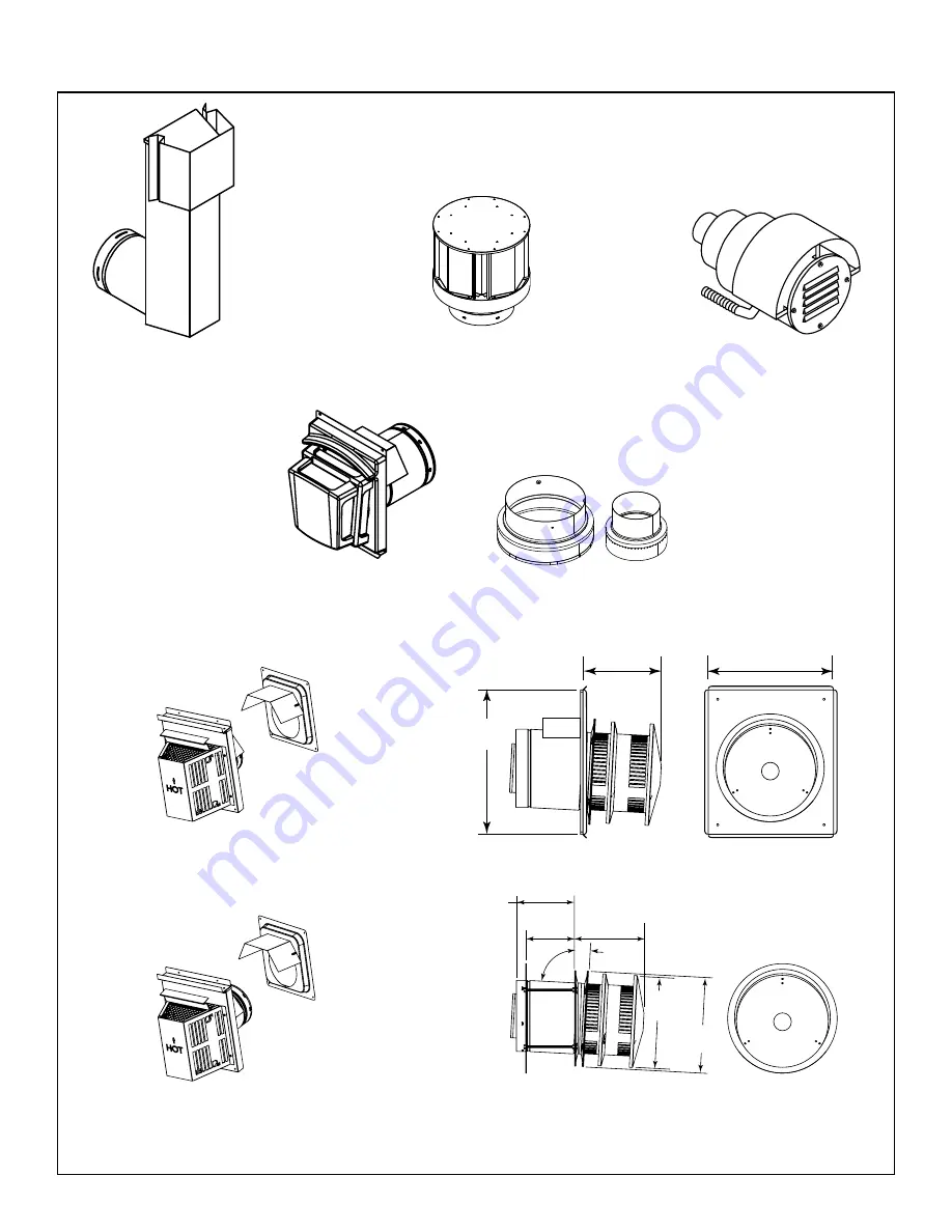 Heatilator Direct Vent Gas Appliance EDV3633 Owner'S Manual Download Page 56