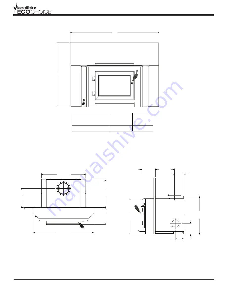 Heatilator ECO CHOICE WINS18 Installation Instructions Manual Download Page 3