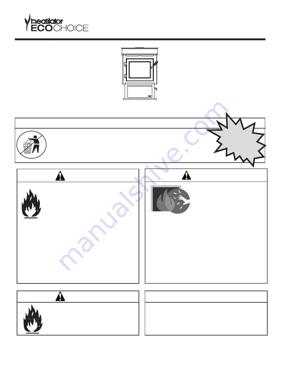 Heatilator ECO-NZ-PS35 Скачать руководство пользователя страница 1