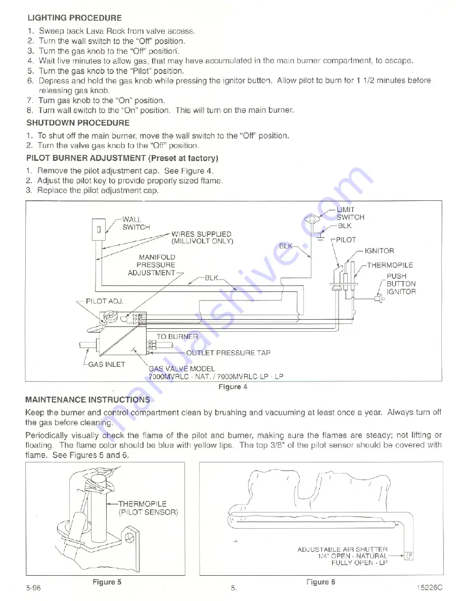 Heatilator G520CL Скачать руководство пользователя страница 5