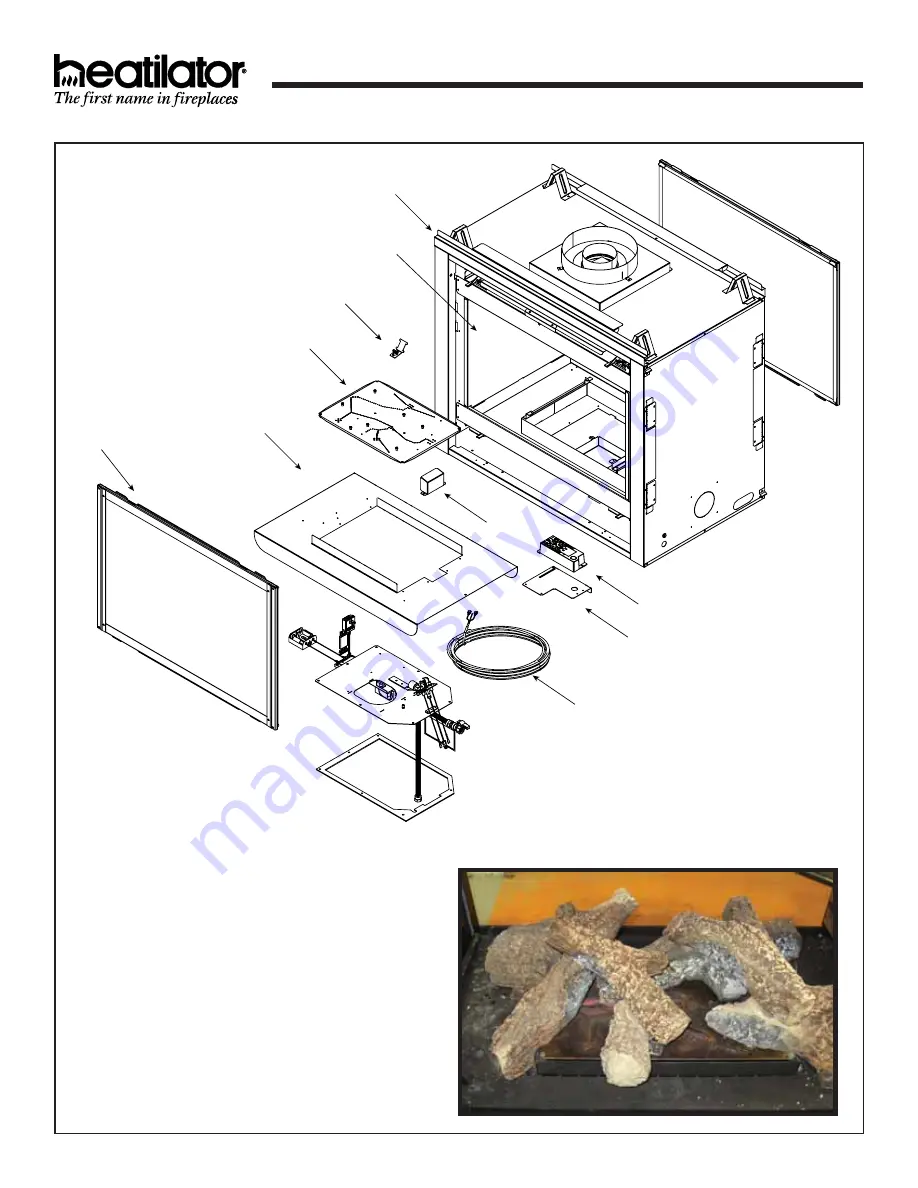 Heatilator Gas Fireplace GBFL4136I Скачать руководство пользователя страница 41