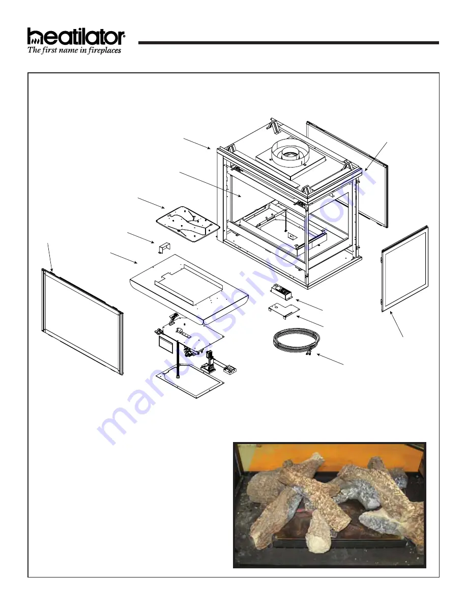 Heatilator Gas Fireplace GBFL4136I Скачать руководство пользователя страница 43