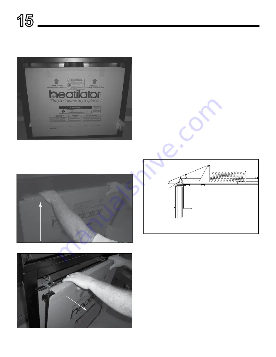 Heatilator Gas Fireplace NDV3036IL Owner'S Manual Download Page 55