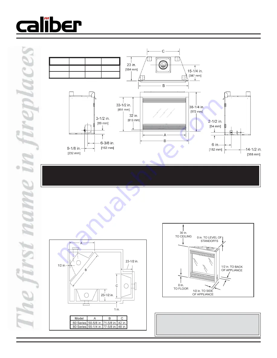 Heatilator GCDC60 Installation & Operating Instructions Manual Download Page 6