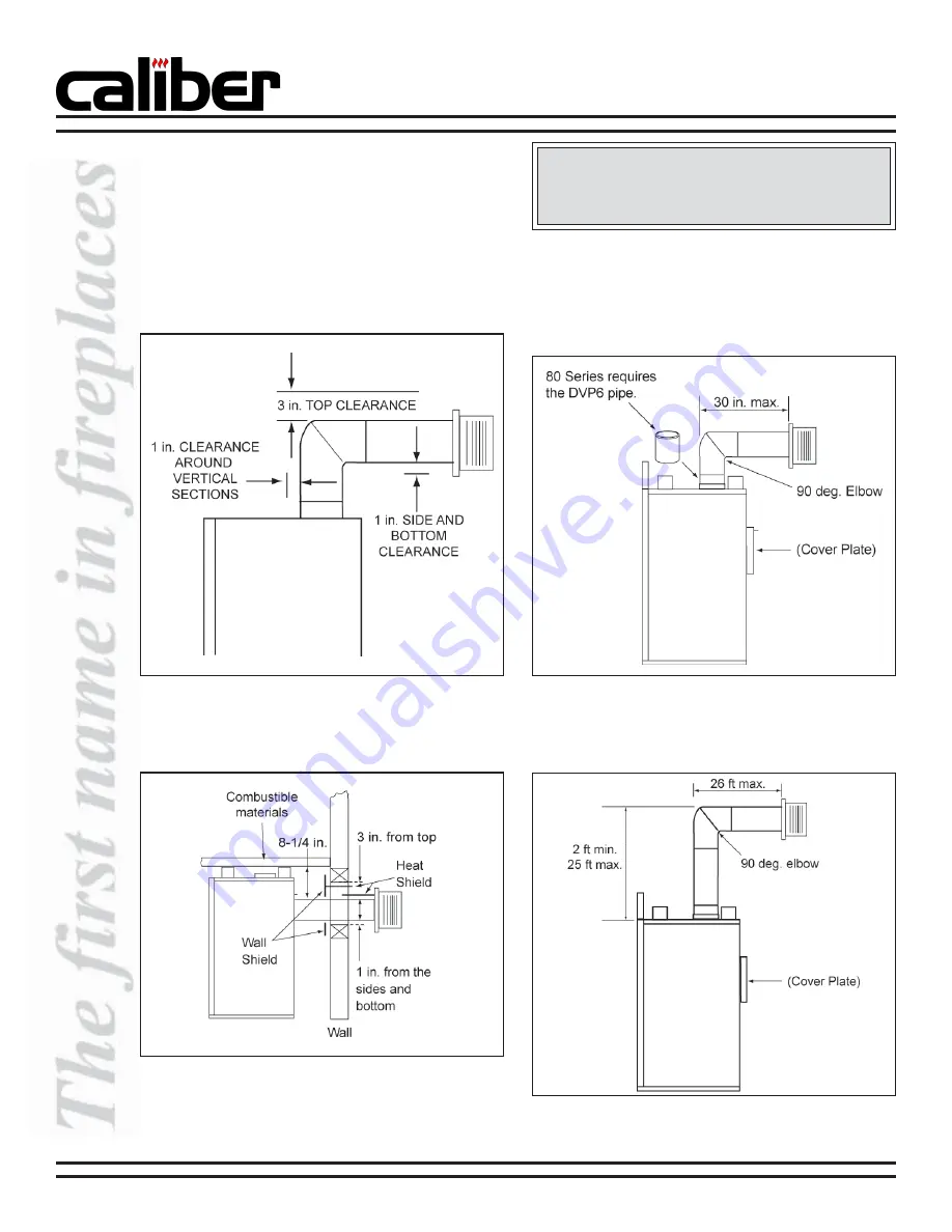 Heatilator GCDC60 Installation & Operating Instructions Manual Download Page 12