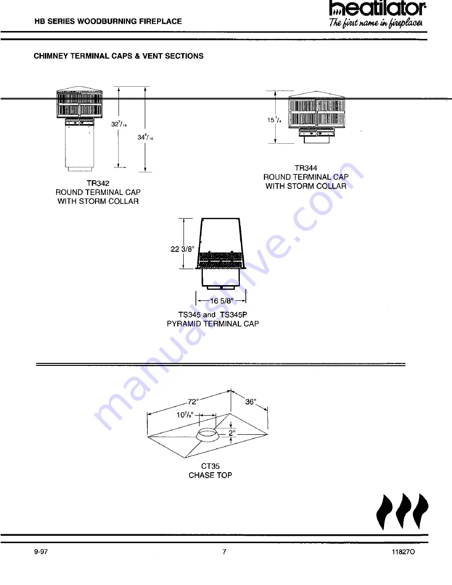 Heatilator HB36A Скачать руководство пользователя страница 7