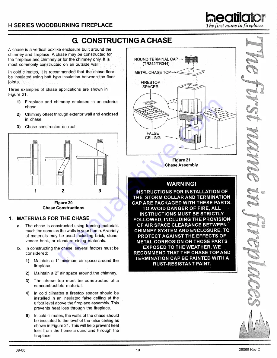 Heatilator HC36 Скачать руководство пользователя страница 19