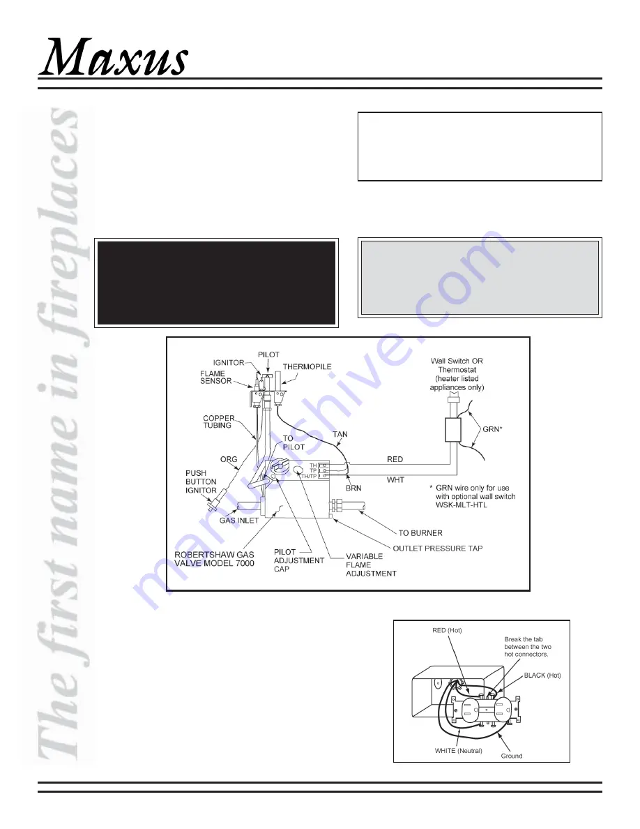 Heatilator Maxus MAX60 Скачать руководство пользователя страница 26